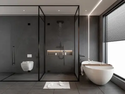 Bathroom 91 3D model