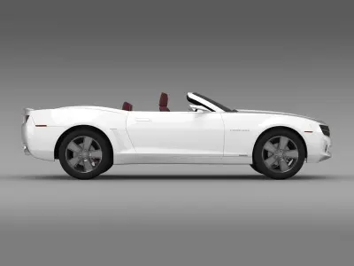 Chevrolet Camaro Convertible Concept 2008 3D model