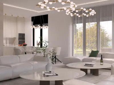 Luxury Interior SketchUp Template 3D model