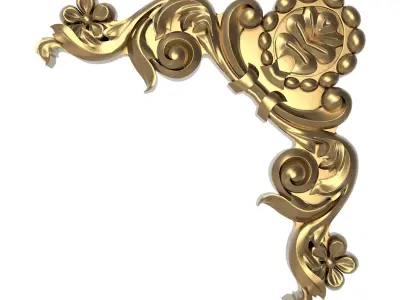  decorative pattern ready for 3D printing 3D model 172