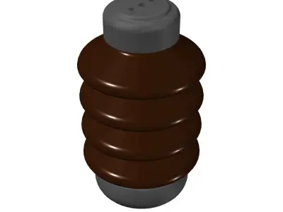 Voltage outdoor mounting insulator IPPO-20 Free 3D model