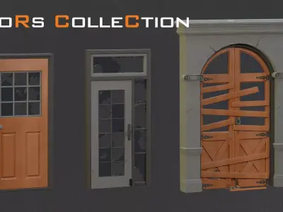 Doors Collection 3D model