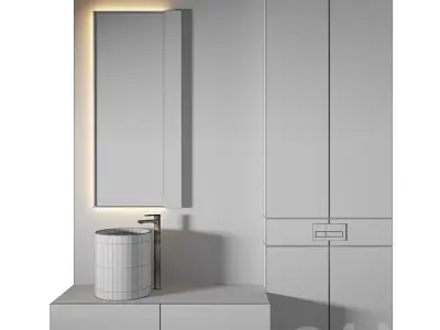 Luxury Bathroom 283 3D model