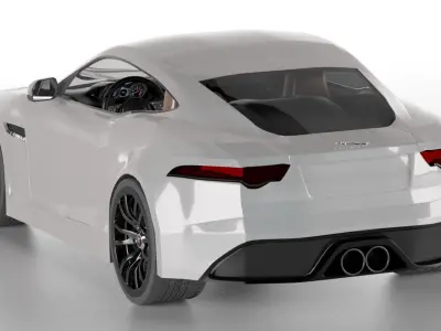 Jaguar F Type Car 3D model