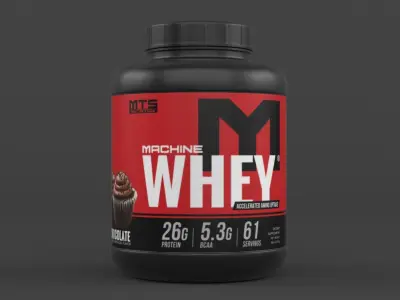 Protein Powder 3D model