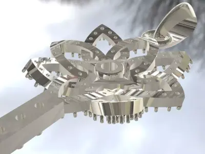 IRIDIUM KEY 3D print model