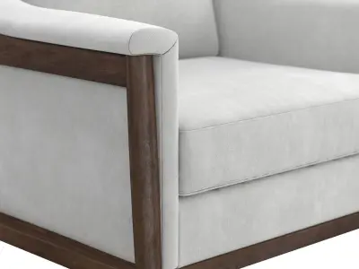 Dudley Lounge Chair HC09585-05 3D model