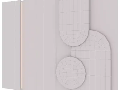 Wall 3d panel 10 3D model
