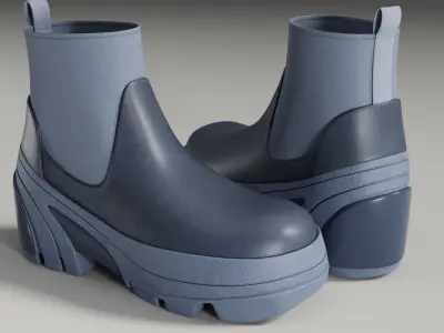 Boots 1017ALYX  Low-poly 3D model