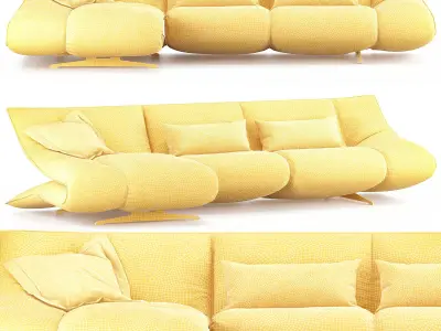 koinor mellow sofa Low-poly 3D model