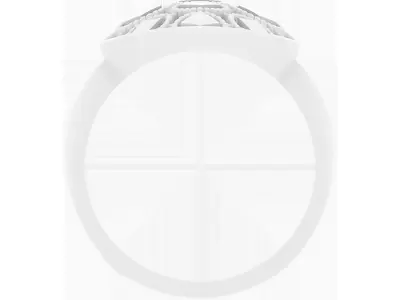 Oval ring geometry  Free 3D print model