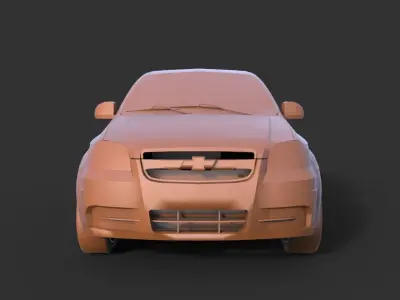 Chevrolet Aveo 3D print model