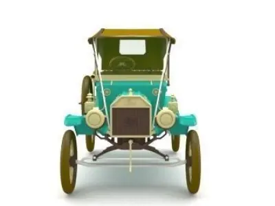 cartoon car 3D model