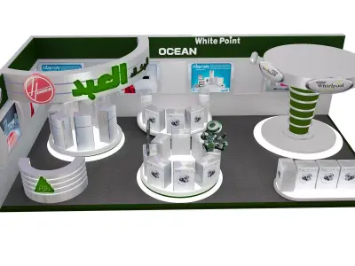 Booth Exhibition Stand a365 3D model