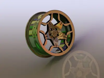 WHEEL Free 3D model