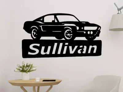 Sullivan Car Icon Wall Decor 3D print model