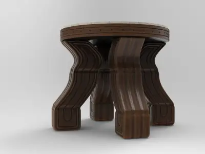 Mant Table 3D model
