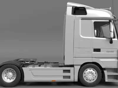 MercedesBenz-Actros 1848 3D model