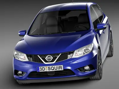 Nissan Pulsar 2015 3D model