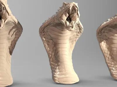 He man Cobra 1 3D model