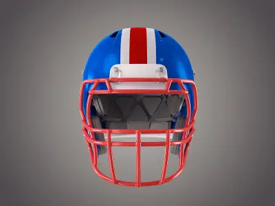 Football Helmet 3D model