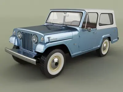 Jeepster Commando C101 3D model