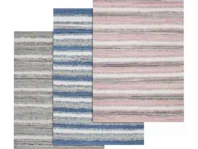Rug Set 266 3D model