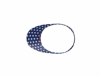 Low-Poly Visor Cap 06 Low-poly 3D model