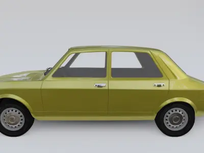 Zastava 1100 - Yugo Skala 3D model