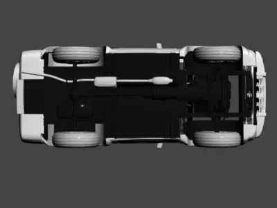 Nissan Patrol one door 3D model