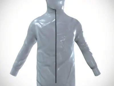 paint suit Low-poly 3D model