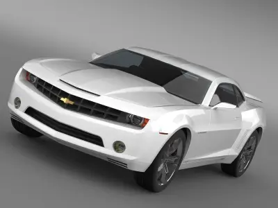 Chevrolet Camaro Concept 2008 3D model