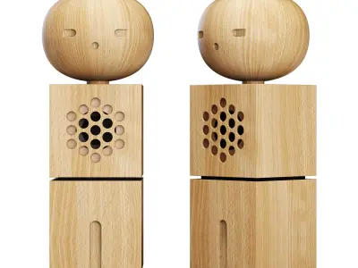 Teenage engineering choir CH-8 Miki speaker 3D model