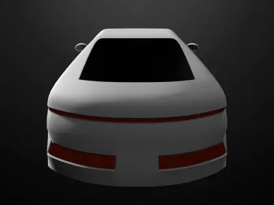 Simple car 25V06 3D model