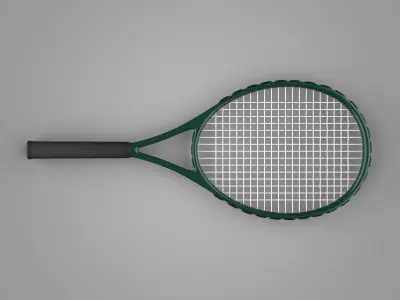 TENNIS RACQUET 3D MODEL 3D model