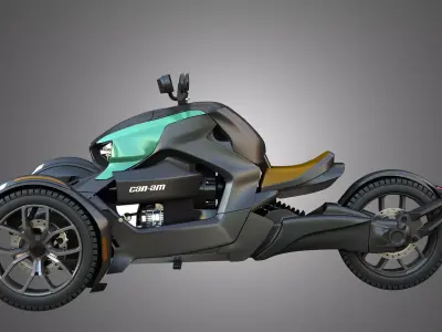 Can-Am Ryker 900 3D model