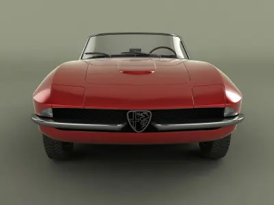 Alfa Romeo 2600 Cabriolet Speciale 3D model