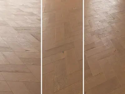  Parquet Oak Cornell Firestop set 5 3D model