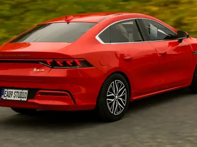 2024 BYD Qin-Plus EV 3D model