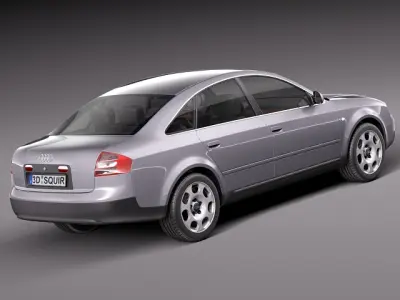 Audi A6 sedan 1997-2004 3D model
