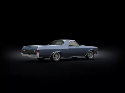CHEVROLET EL CAMINO SS 3D MODEL 3D model