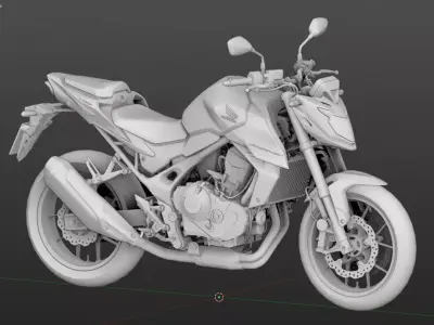 2024 Honda CB750 Hornet 3D model