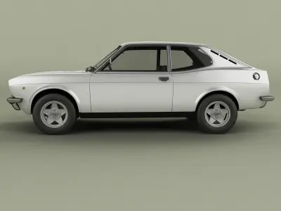 Fiat 128 Sport Coupe 3D model