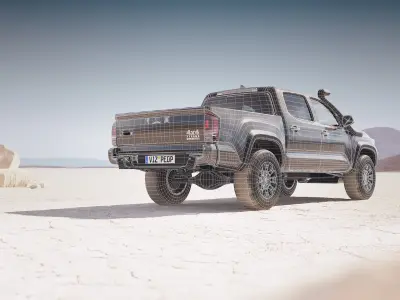 4x4 pickup truck  3D model