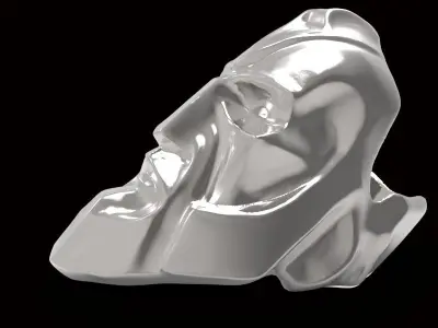 christ gaudi inspiration ring  3D print model