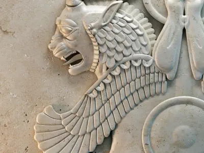 3D model Griffin Achaemenid 3D model