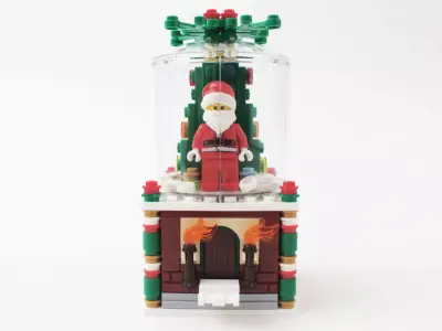 TwindBricks3D - 40223 Lego Snowglobe 3D print model