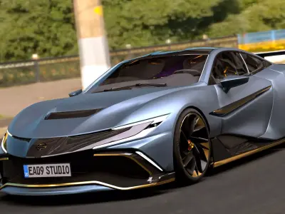 2025 Naran Hyper Coupe 3D model