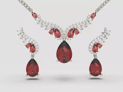 Velvet Drop Symphony Set 3D print model