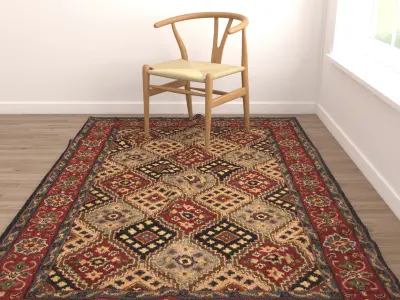 Rugs No 863 Low-poly 3D model